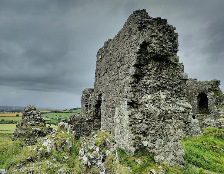 Tyredagh Castle (Ruins), Tyredagh, Ireland, Ireland